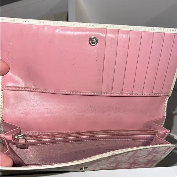 Dior Pink Monogram Clutch - Picture 3 of 7
